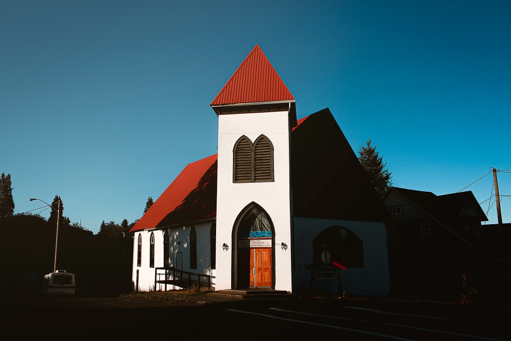 Kostel ve městečku Cumberland.