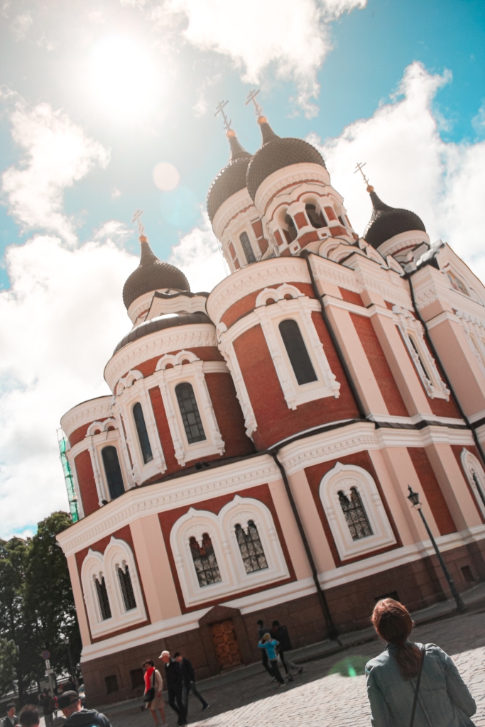 Katedrála Alexandra Něvského v Tallinnu.