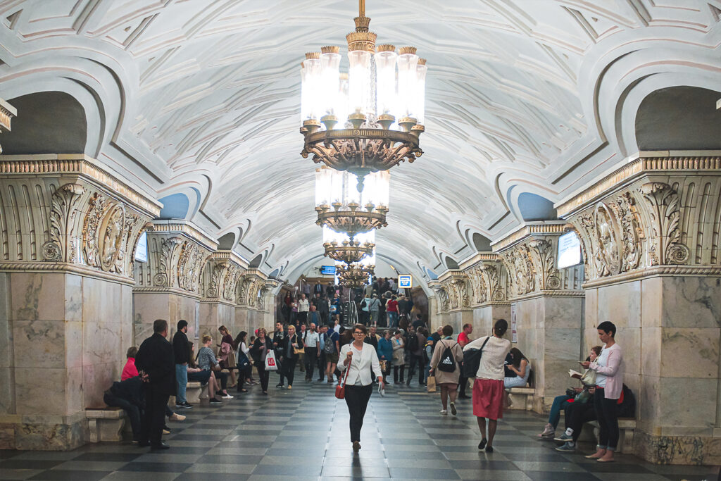 Moskevské metro, obraz druhý.
